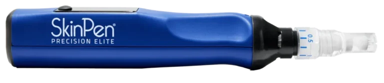 Urządzenie SkinPen Precision Elite do mezoterapii mikroigłowej, wykorzystywane w profesjonalnych zabiegach kosmetologii estetycznej w salonie Prestige Laser we Wrocławiu.